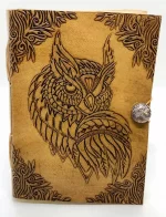 Leather Journal - Owl
