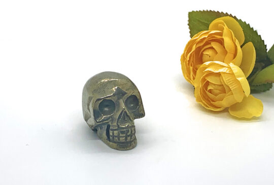 Small Pyrite Skull