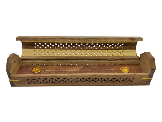 Two Tone Wooden Box Incense Burner