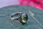 Lemon Topaz Ring in Sterling Silver