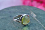 Lemon Topaz Ring in Sterling Silver