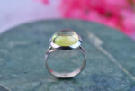 Lemon Topaz Ring in Sterling Silver