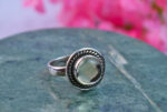 Lemon Topaz Ring in Sterling Silver