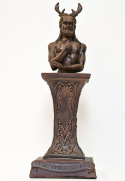 Horned God Statue