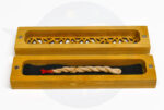 Natural Wood Finish Incense Burner Box